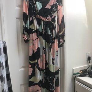 Lulus Floral Maxi Dress